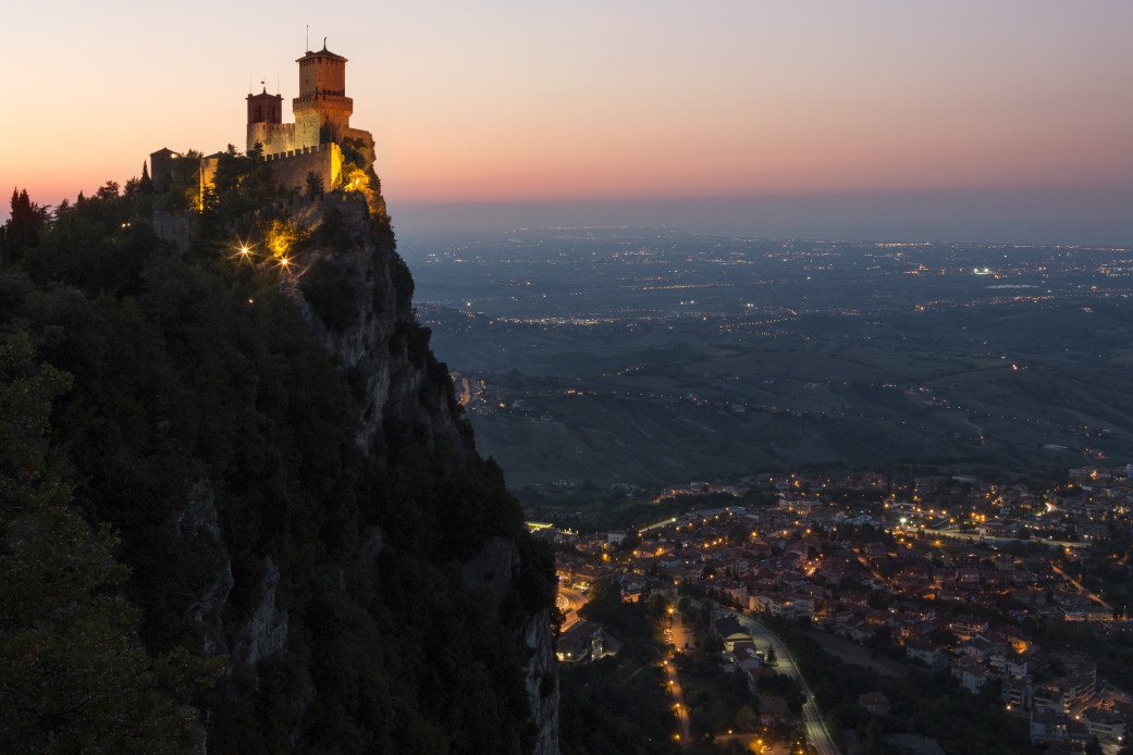San Marino At Night