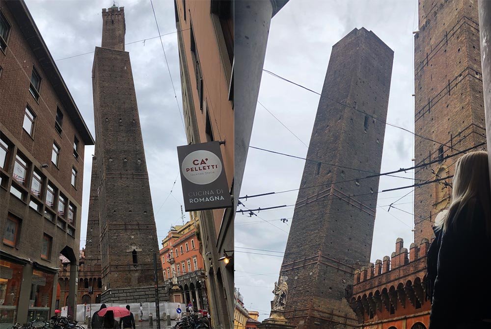 Two Towers Of Bologna