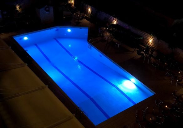 Oasis hotel pool